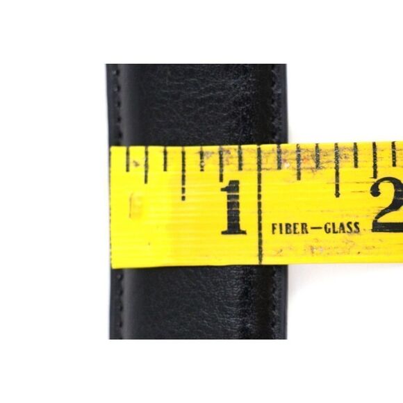 DOCKERS BLACK GENUINE LEATHER 1 1/8"Wd CASUAL DRESS MEN'S BELT Sz 34/85 (F89 - Picture 11 of 15